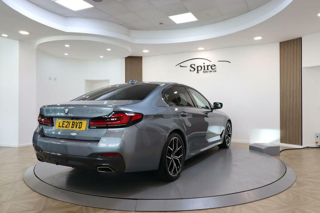 BMW 5 Series 2.0 520D Mht M Sport Steptronic Euro 6 Ss Blue #5