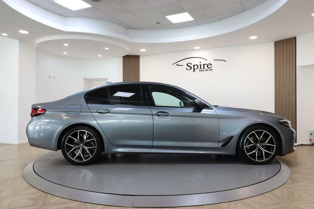BMW 5 Series 2.0 520D Mht M Sport Steptronic Euro 6 Ss Blue #4