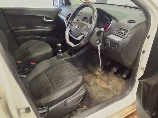Kia Picanto Sr7 Hatchback White #5