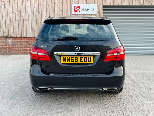 Mercedes-Benz B Class 2018 1.6 B180 Exclusive Edition Mpv Man Black #5
