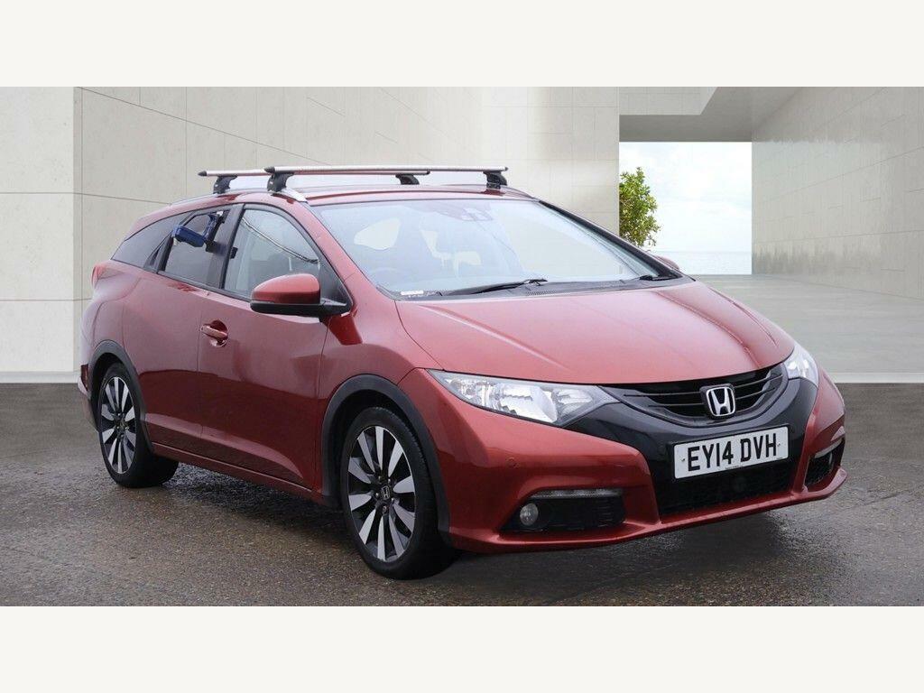 Honda Civic 1.6 I-dtec Sr Tourer Euro 5 Ss Red