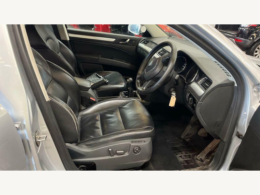 Skoda Superb 2.0 Tdi Elegance Euro 4 Silver #5