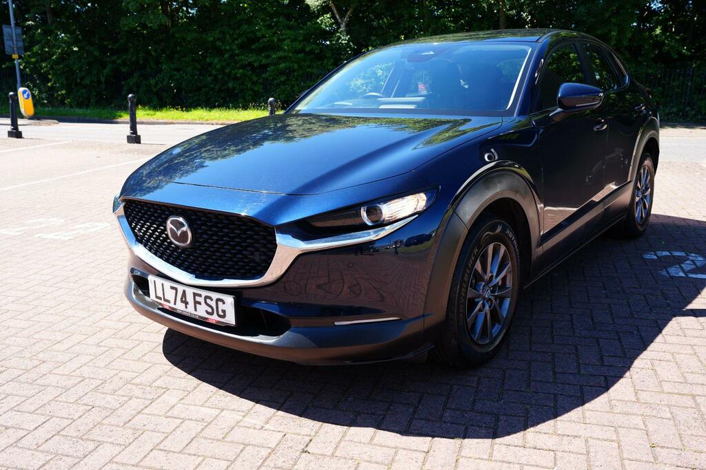 Mazda CX-30 2.5 E-skyactiv G Mhev Centre-line Suv M LL74FSG Blue #4