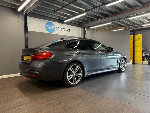 BMW 4 Series Gran Coupe 2015 2.0 420D M Sport Hatchback Eu Grey #5
