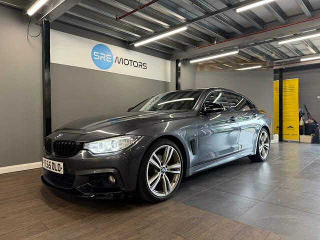 BMW 4 Series Gran Coupe 2015 2.0 420D M Sport Hatchback Eu Grey #2