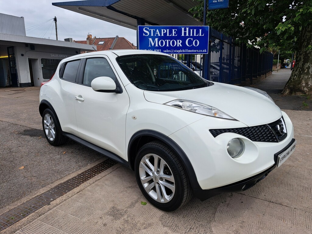Nissan Juke 1.6 Visia Euro 5 White #1