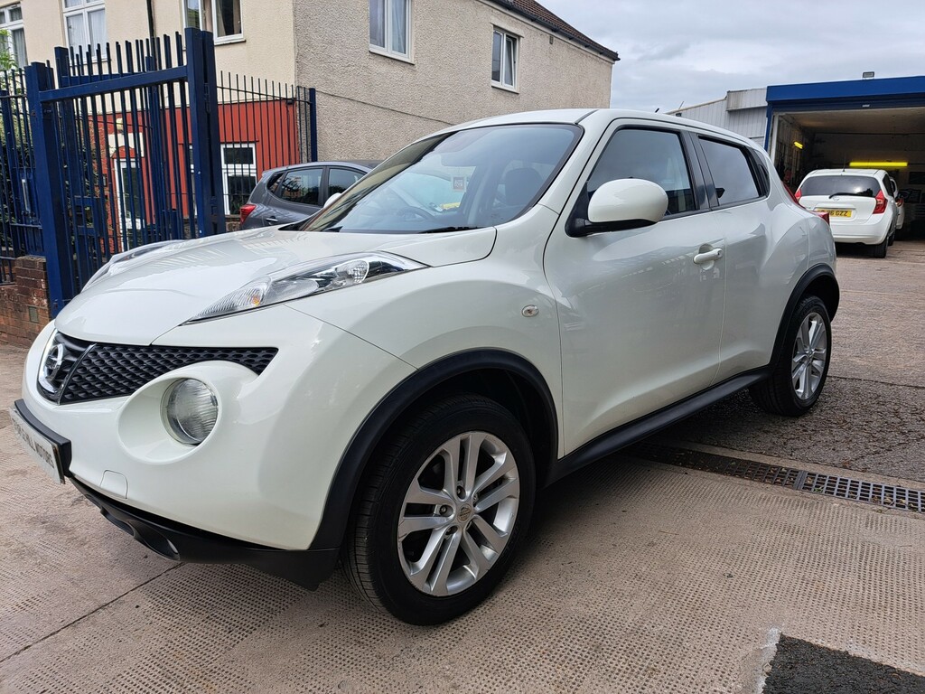 Nissan Juke 1.6 Visia Euro 5 White #8