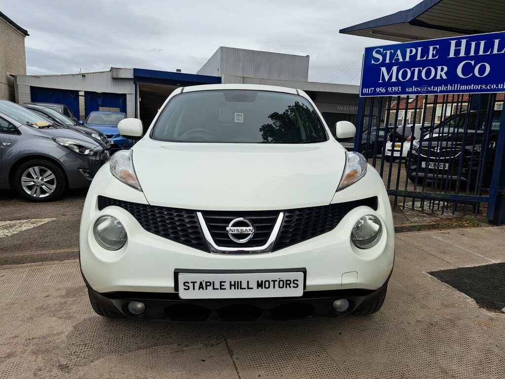 Nissan Juke 1.6 Visia Euro 5 White #19