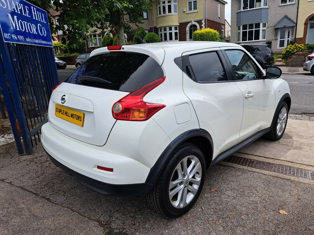Nissan Juke 1.6 Visia Euro 5 White #3