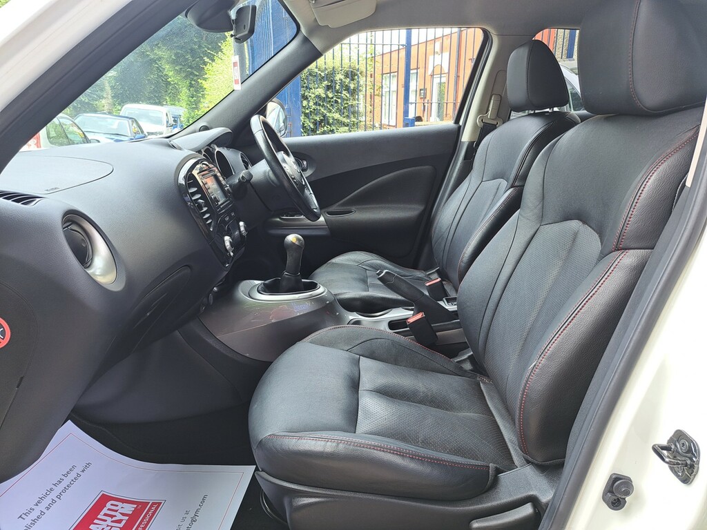 Nissan Juke 1.6 Visia Euro 5 White #13