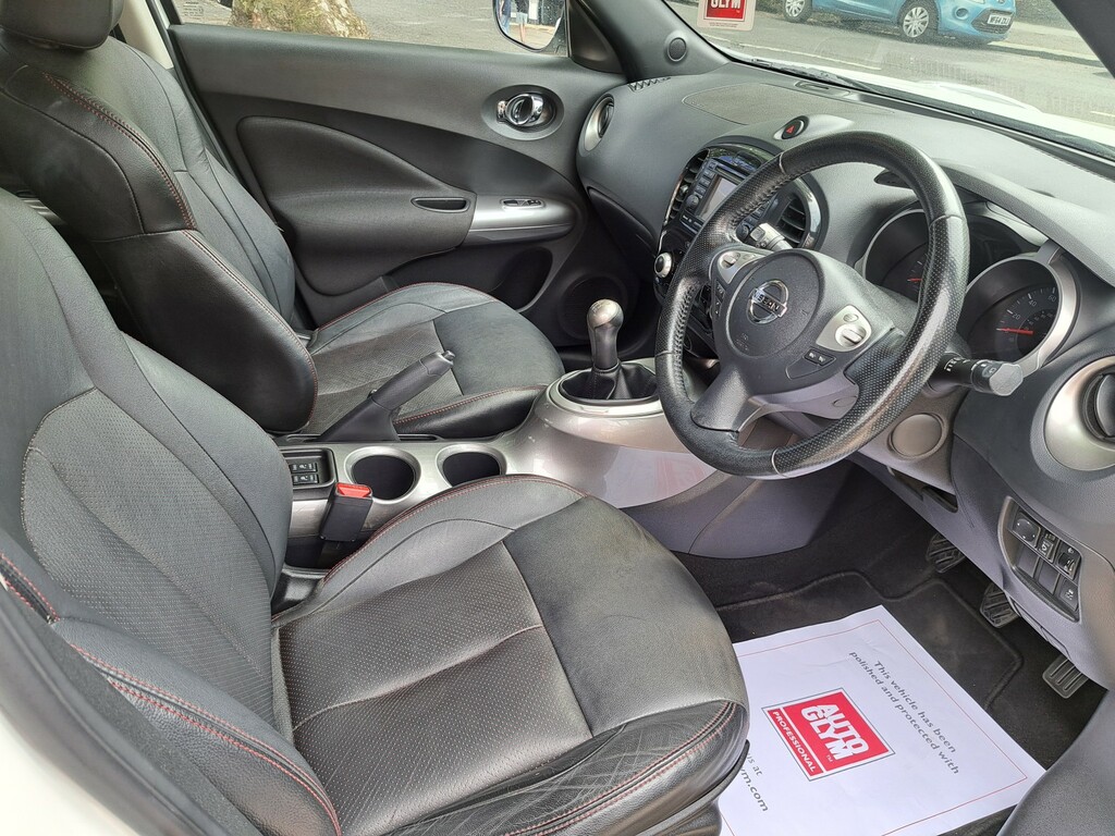 Nissan Juke 1.6 Visia Euro 5 White #16