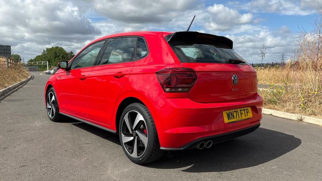 Volkswagen Polo 2.0 Tsi Gti Dsg Euro 6 Ss WN71FTP Red #4
