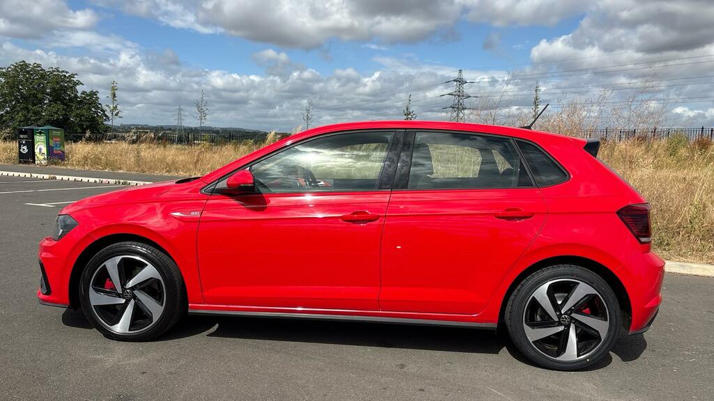 Volkswagen Polo 2.0 Tsi Gti Dsg Euro 6 Ss WN71FTP Red #5