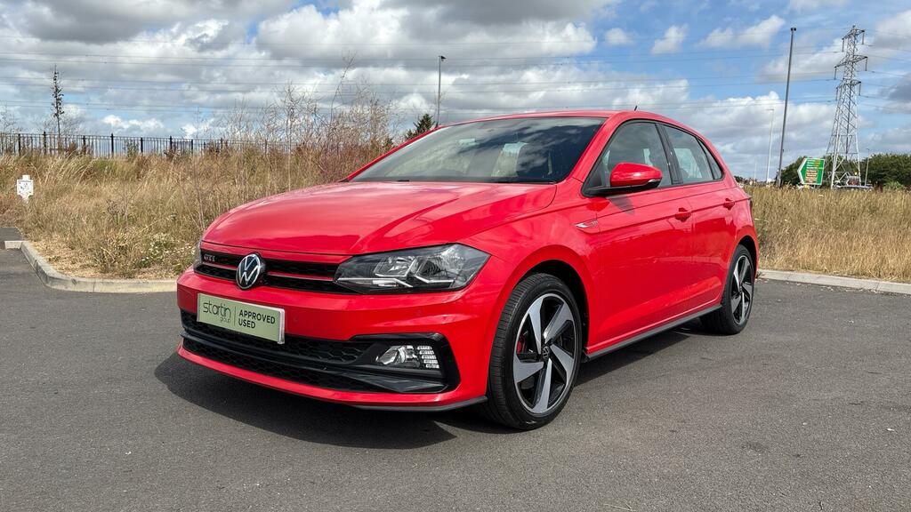 Volkswagen Polo 2.0 Tsi Gti Dsg Euro 6 Ss WN71FTP Red #3