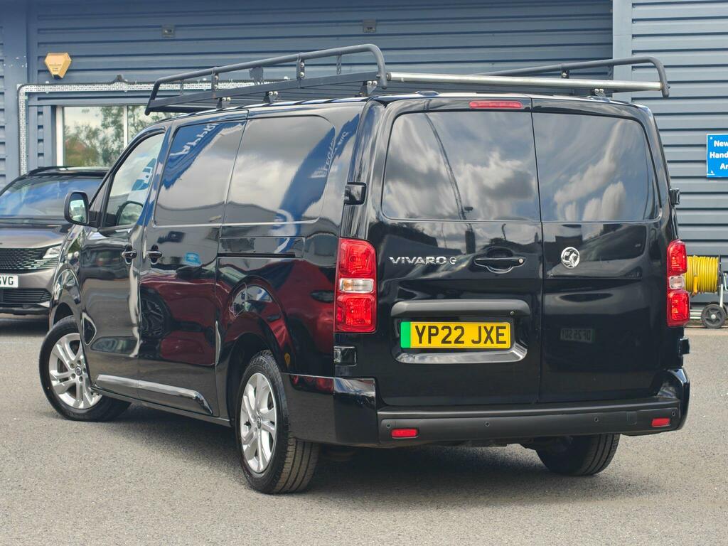 Vauxhall Vivaro 3100 75Kwh Elite Panel Van 6Dr L2 H1 Black #6
