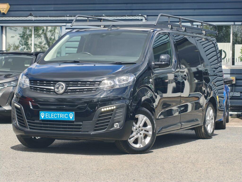 Vauxhall Vivaro 3100 75Kwh Elite Panel Van 6Dr L2 H1 Black #3