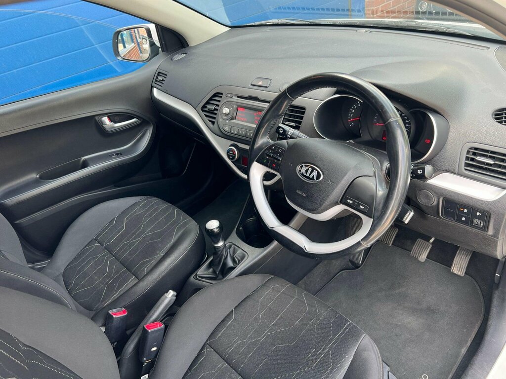 Kia Picanto 2016 1.0 1 Hatchback Euro 6 65 White #9