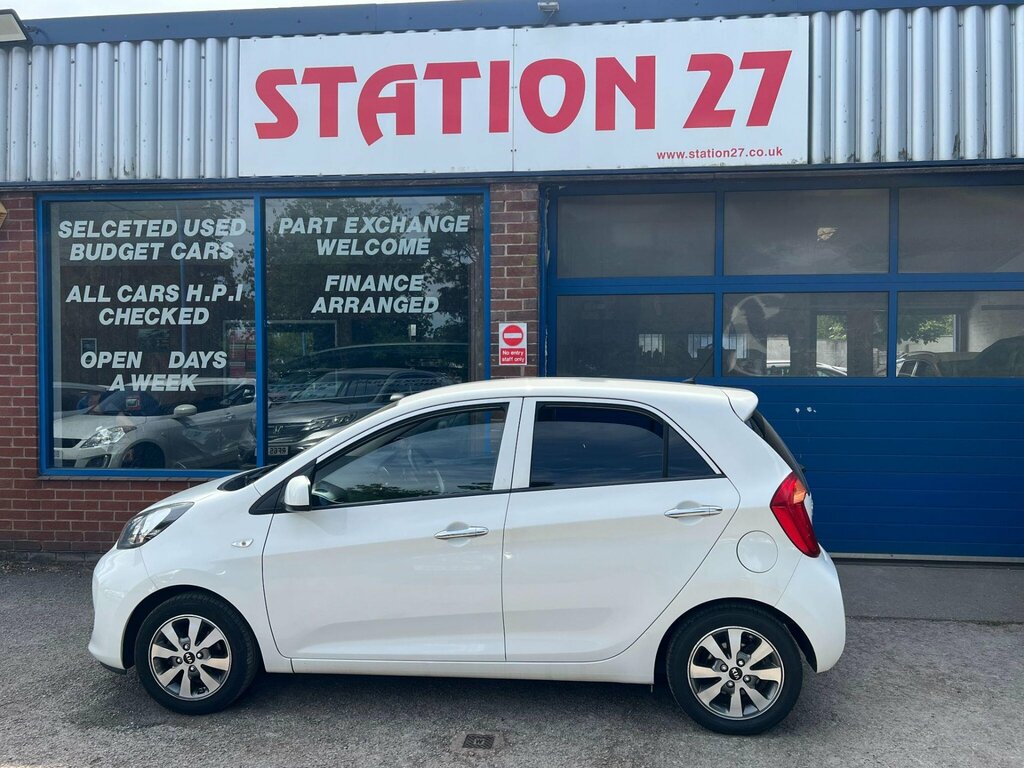 Kia Picanto 1.0 Ecodynamics Se Euro 6 Ss White #4