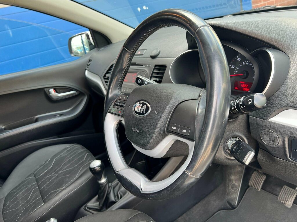 Kia Picanto 2016 1.0 1 Hatchback Euro 6 65 White #12