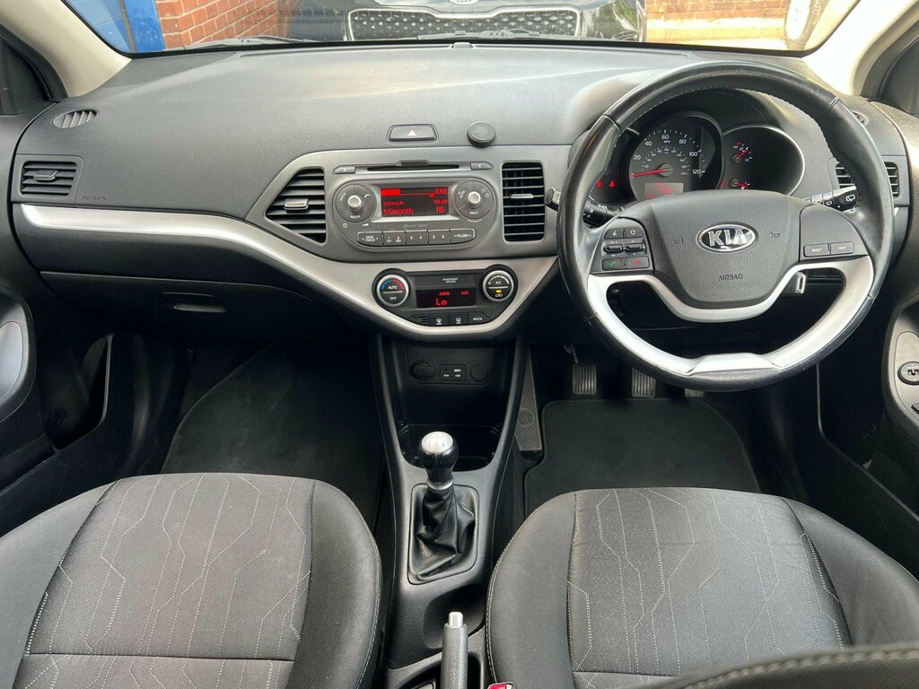 Kia Picanto 2016 1.0 1 Hatchback Euro 6 65 White #14