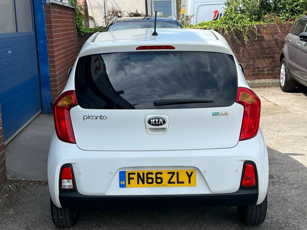 Kia Picanto 2016 1.0 1 Hatchback Euro 6 65 White #8