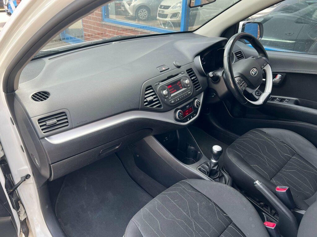 Kia Picanto 2016 1.0 1 Hatchback Euro 6 65 White #16