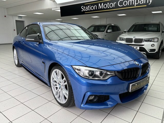 BMW 4 Series Gran Coupe 420D M Sport Coupe Blue #2