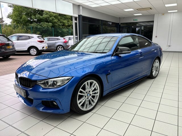 BMW 4 Series Gran Coupe 420D M Sport Coupe Blue #6