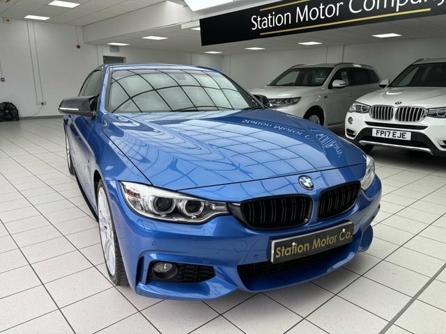 BMW 4 Series Gran Coupe 420D M Sport Coupe Blue #3