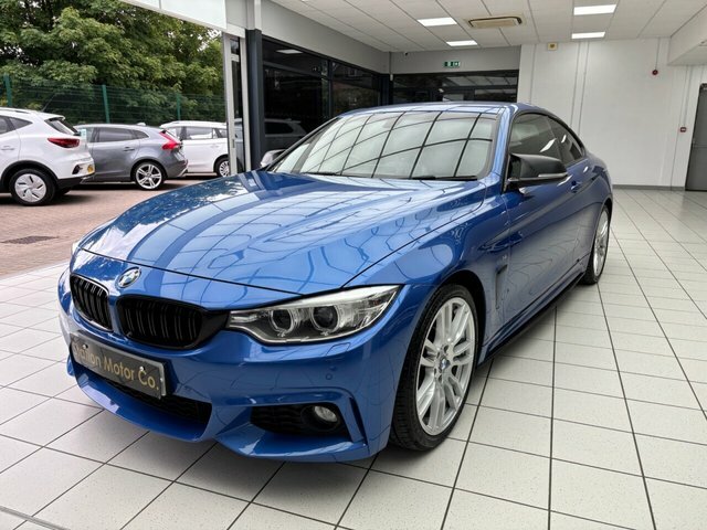 BMW 4 Series Gran Coupe 420D M Sport Coupe Blue #5