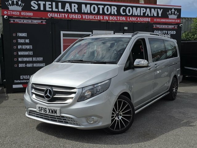 Mercedes-Benz Vito 2026 2.1 114 Cdi Bluetec Pro Tourer G-tronic Rwd Silver