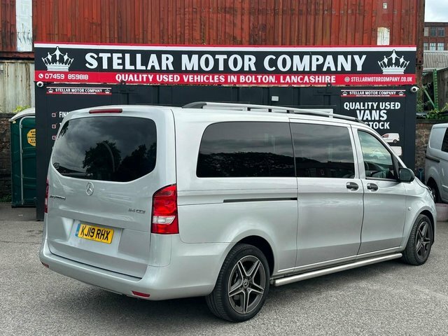 Mercedes-Benz Vito 2019 2.1 114 Cdi Bluetec Select Tourer G-tronic R Silver #3