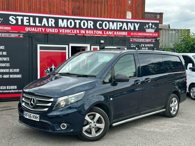Mercedes-Benz Vito 2016 2.1 119 Cdi Bluetec Sport G-tronic Rwd L2 Eu Blue
