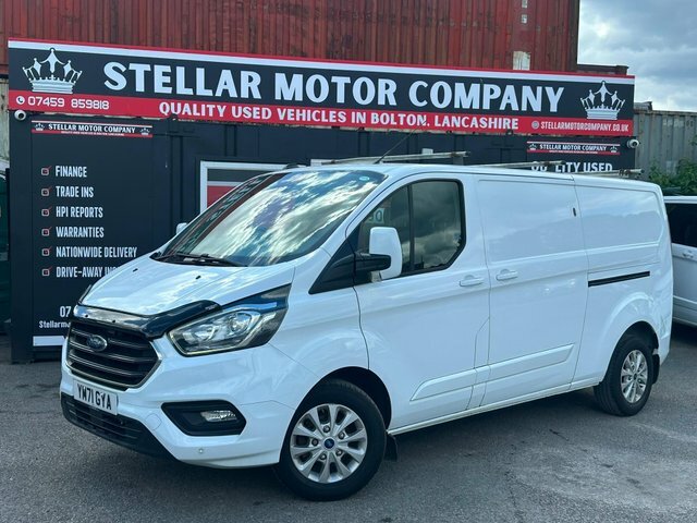 Ford Transit Custom 2022 2.0 300 Ecoblue Limited L2 H1 Euro 6 Ss White