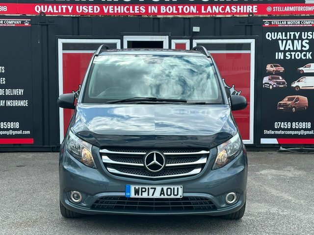 Mercedes-Benz Vito 2.1 114 Cdi Bluetec Crew Van Double Cab White #8