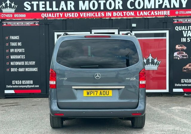 Mercedes-Benz Vito 2.1 114 Cdi Bluetec Crew Van Double Cab White #7