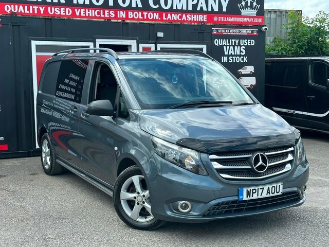 Mercedes-Benz Vito 2017 2.1 116 Cdi Bluetec Sport Crew Van G-tronic Grey