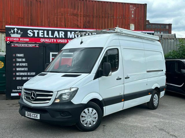 Mercedes-Benz Sprinter 2016 2.1 313 Cdi Rwd L2 White