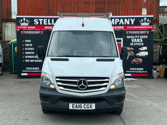 Mercedes-Benz Sprinter 2016 2.1 313 Cdi Rwd L2 White #4