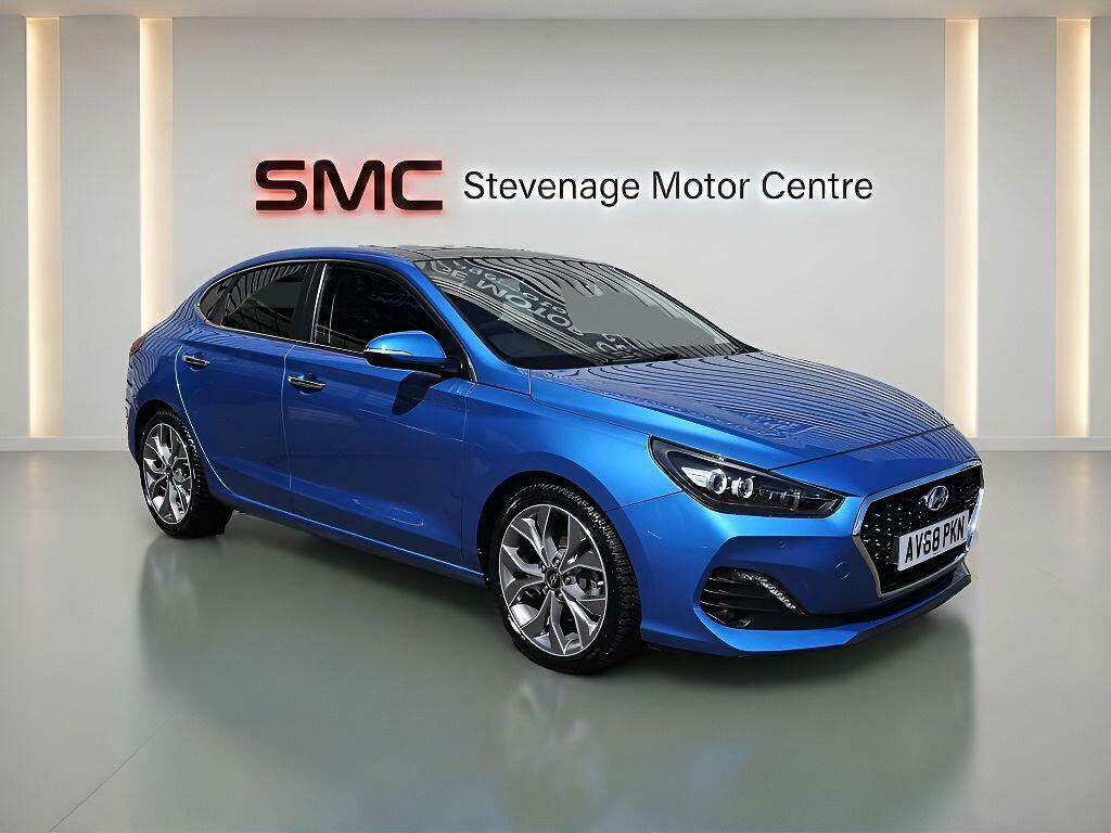 Hyundai I30 1.4 T-gdi Premium Se Fastback Euro 6 Ss AV68PKN Blue #6