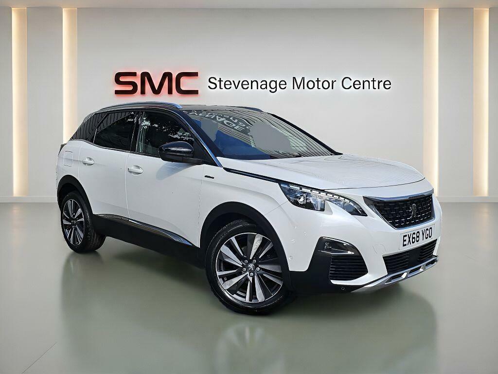 Peugeot 3008 1.2 Puretech Gt Line Euro 6 Ss White
