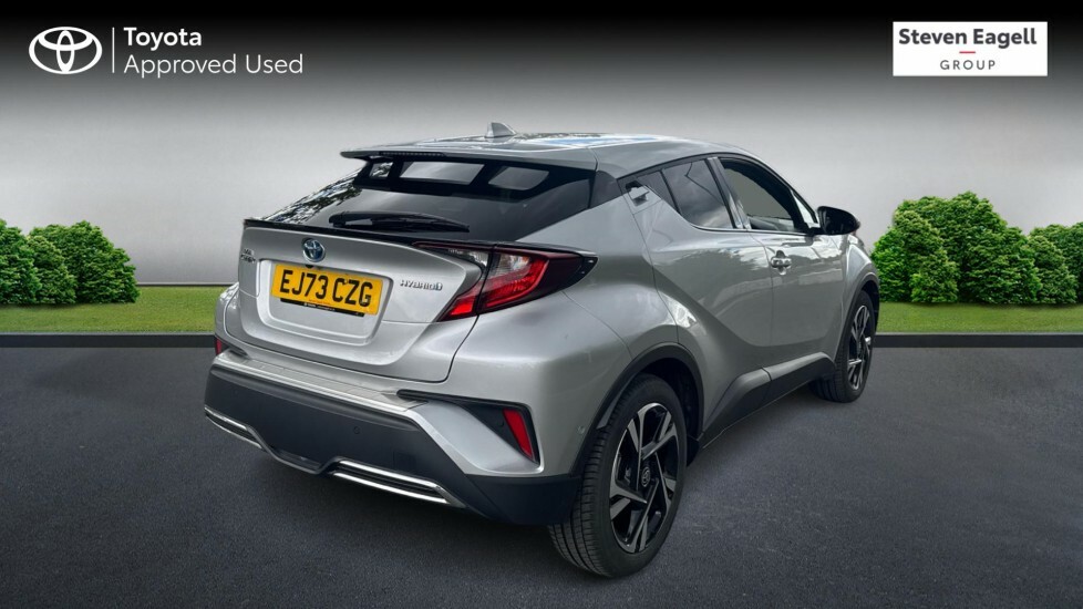 Toyota C-Hr 2.0 Vvt-h Gpf Design Suv Hybrid Cvt Eur EJ73CZG Silver #2