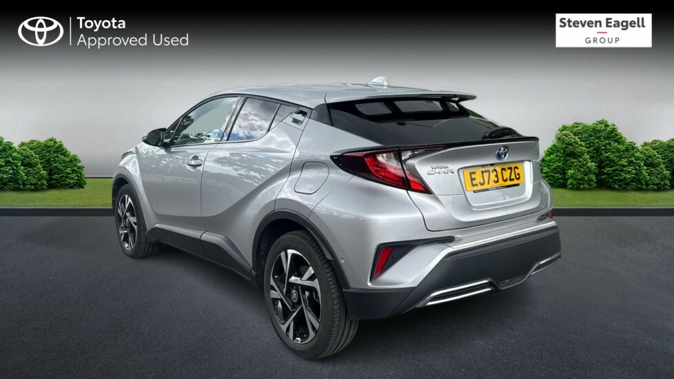 Toyota C-Hr 2.0 Vvt-h Gpf Design Suv Hybrid Cvt Eur EJ73CZG Silver #4