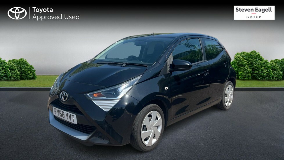 Toyota Aygo 1.0 Vvt-i X-play Euro 6 FY68YVT Black #3