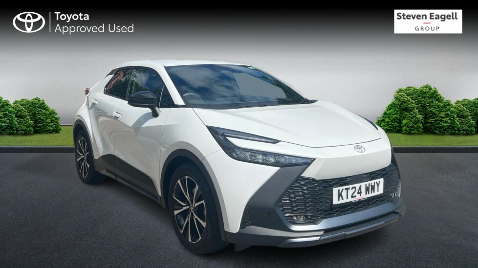 Toyota C-Hr 1.8 Vvt-h Design Cvt Euro 6 Ss White