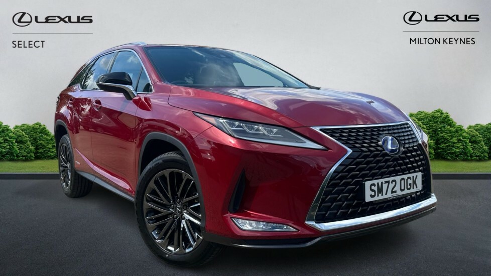 Lexus RX 3.5 450H L V6 Premium Suv Hybrid E-cv Red