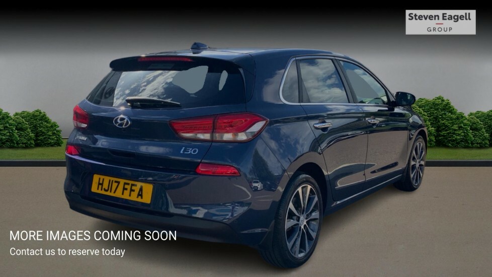 Hyundai I30 1.4 T-gdi Blue Drive Premium Euro 6 Ss HJ17FFA Blue #4
