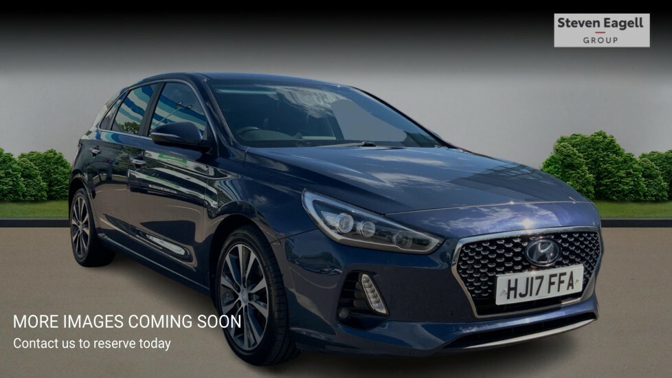 Hyundai I30 1.4 T-gdi Blue Drive Premium Euro 6 Ss HJ17FFA Blue