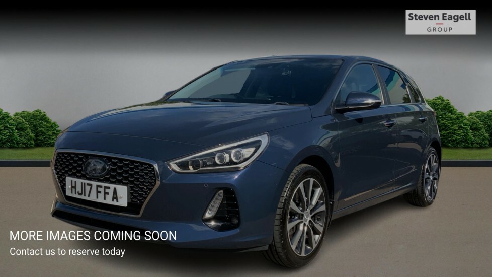 Hyundai I30 1.4 T-gdi Blue Drive Premium Euro 6 Ss HJ17FFA Blue #3
