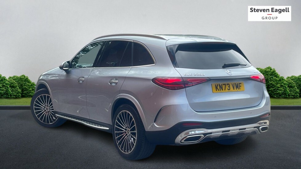 Mercedes-Benz GLC Class 2.0 Glc220dh Mhev Amg Line Premium Plus G-tronic KN73VMF Silver #2